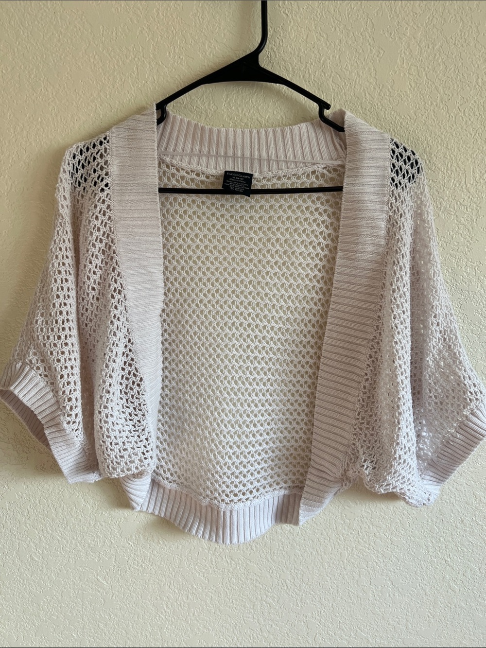 Faded Glory Knit Cocoon Cardigan